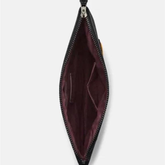 NWT Disney X Coach Large Pouch In Signature Canvas With Patches - Picture 6 of 6